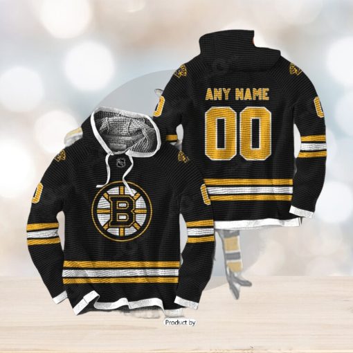 HOT Boston Bruins NHL Personalized New Black Hoodie 3D Limited