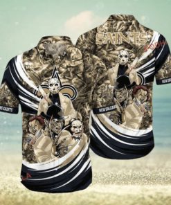 Halloween Special NFL New Orleans Saints Horror Night Hawaiian Shirt