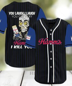 Hamm’S Beer Protective Laugh Cry Baseball Jersey