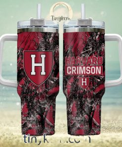 Harvard Crimson Realtree Hunting 40oz Tumbler