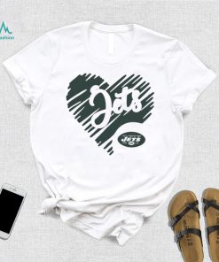 Heart New York Jets logo shirt