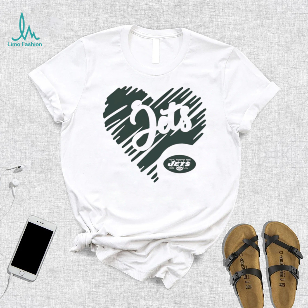 Heart New York Jets logo shirt Heart New York Jets logo shirt