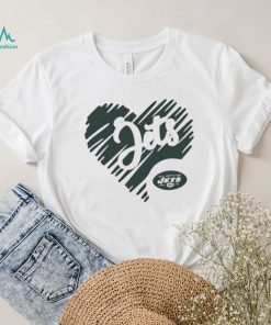 Heart New York Jets logo shirt