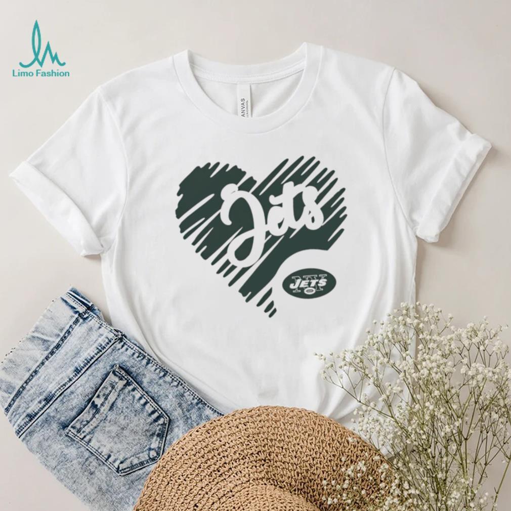 Heart New York Jets logo shirt Heart New York Jets logo shirt