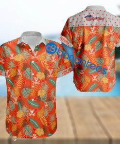 Heart Pattern Virginia Cavaliers Custom Name Hawaiian Shirt