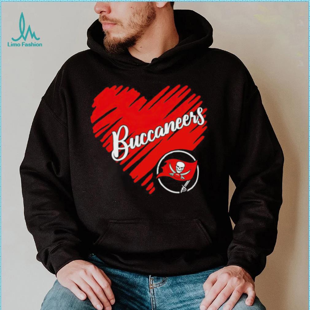 Heart Tampa Bay Buccaneers logo shirt Heart Tampa Bay Buccaneers logo shirt