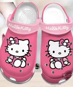 Hello Kitty Adult Crocs Sanrio The Melody Pink Hello Kitty So Cute Clogs Slippers Shoes Crocs Adult Hello Kitty Classic Clog Mens Womens NEW