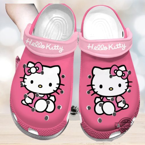 Hello Kitty Adult Crocs Sanrio The Melody Pink Hello Kitty So Cute Clogs Slippers Shoes Crocs Adult Hello Kitty Classic Clog Mens Womens NEW