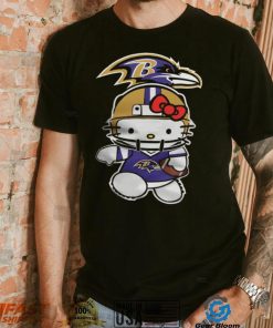 Hello Kitty Baltimore Ravens Shirt