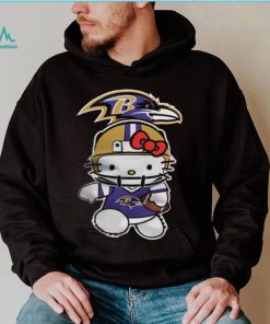 Hello Kitty Baltimore Ravens Shirt