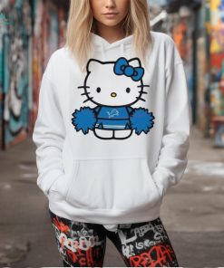 Hello Kitty Detroit Lions Cheerleader shirt