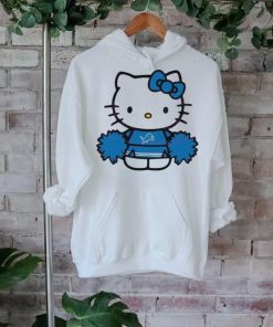 Hello Kitty Detroit Lions Cheerleader shirt