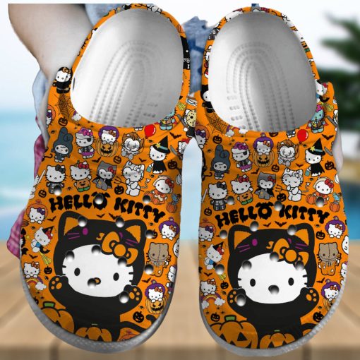 Hello Kitty Movie Crocs Crocband Clogs Shoes Comfortable For Men Women and Kids – Footwearelite Exclusive