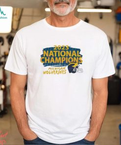 Helmet 2023 National Champions Michigan Wolverines Shirt, hoodie, sweater, long sleeve and tank top Helmet 2023 National Champions Michigan Wolverines Shirt