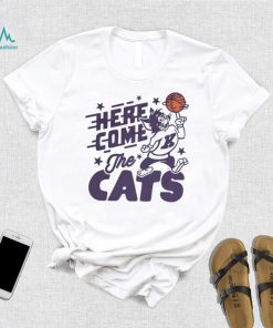 Here come the cats Kansas State Wildcats basketball shirt
