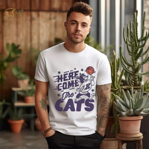 Here come the cats Kansas State Wildcats basketball shirt
