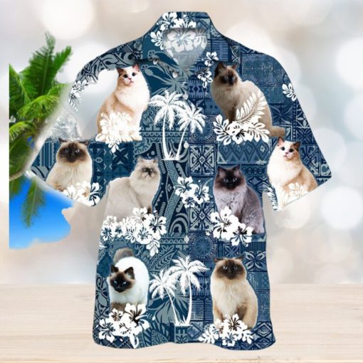 Himalayan Hawaiian Shirt Cat Lover Summer Gift For Men Women Beach