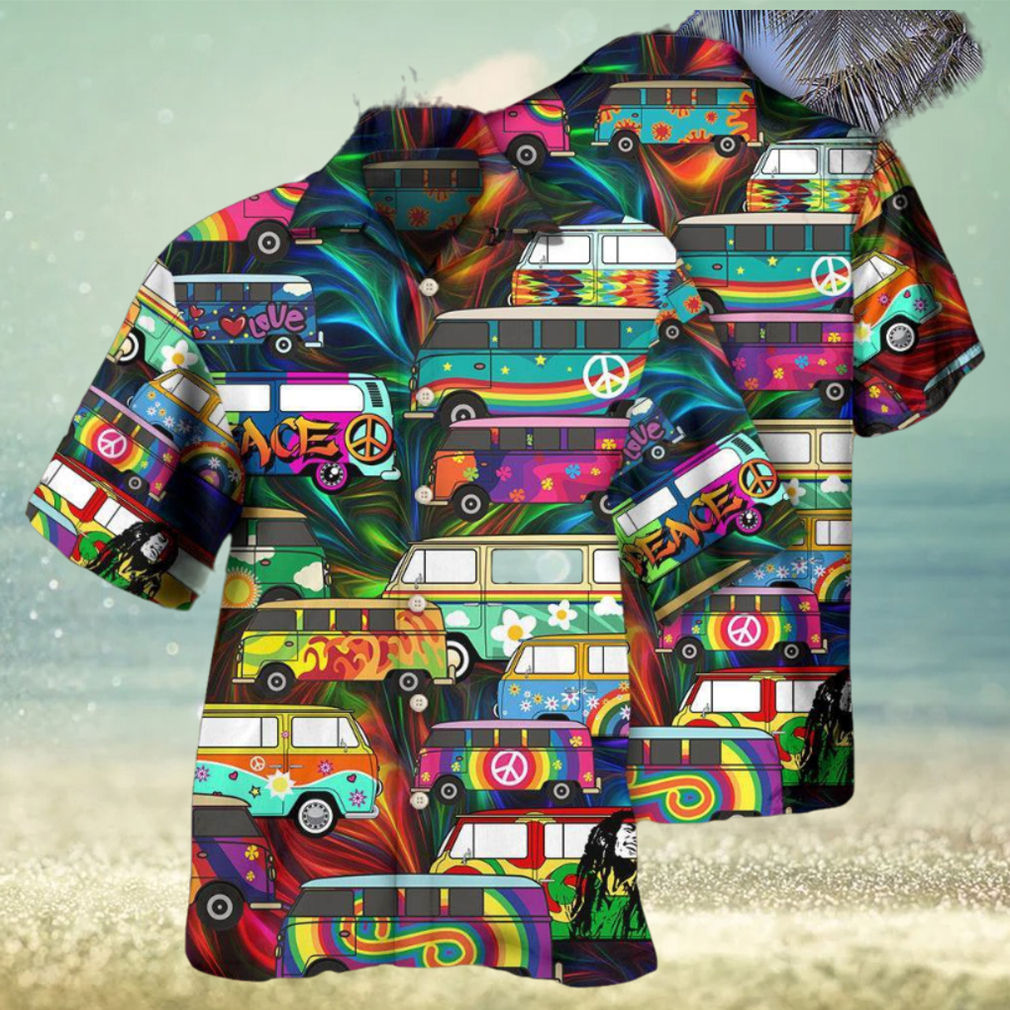 Hippie Bus Colorful Style Hawaiian Shirt Hippie Bus Colorful Style Hawaiian Shirt