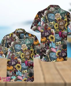 Hippie Dice & Love Flowers Hawaiian Shirt
