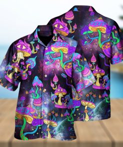 Hippie Mushroom Hippie Life Lover Hawaiian Shirt