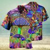 Hippie Mushroom Happy Together Hawaiian Shirt