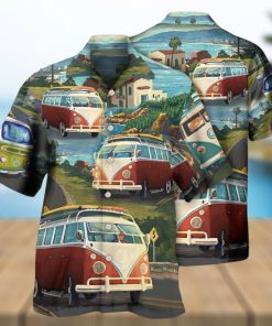 Hippie Van Life Style Love Beach Hawaiian Shirt