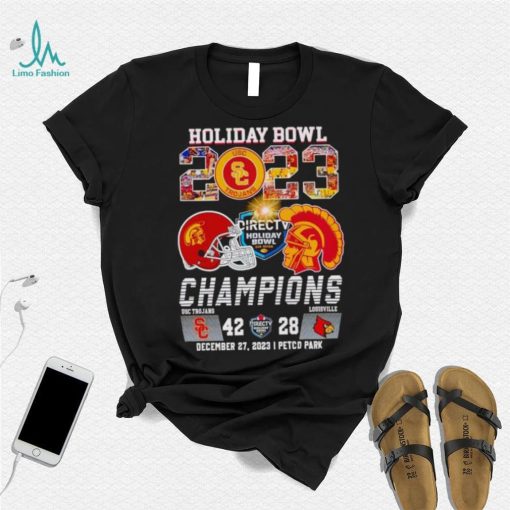 Holiday Bowl 2023 Champions USC Trojans 42 28 Louisville shirt