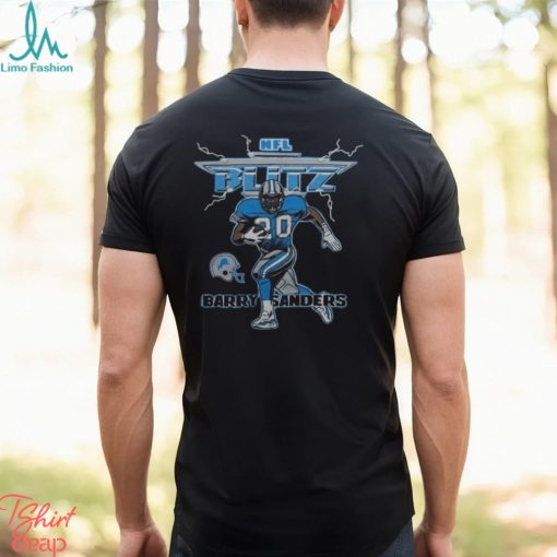 Homage x NFL x Detroit Lions Blitz Lions Barry Sanders Tshirt
