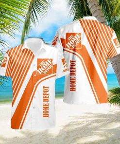 Home Depot Logo Shirt Ideas Gift Hawaiian Shirt Striped Style