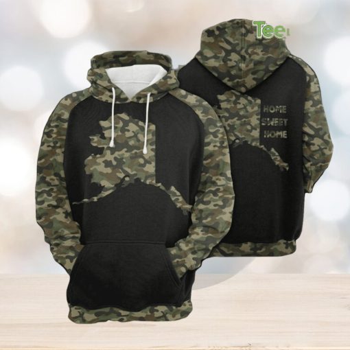 Home Sweet Home Alaska 3D Printed Hoodie