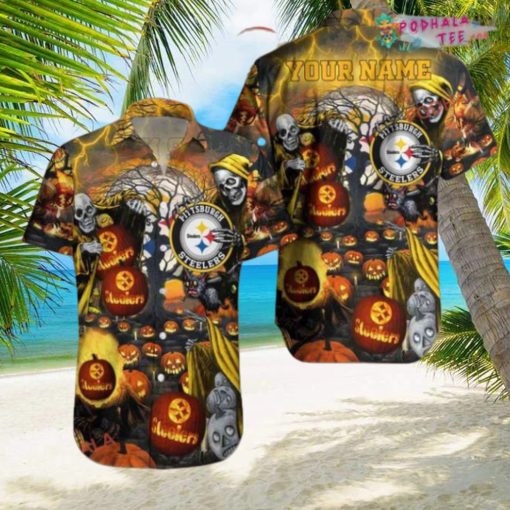 Hot Trend 2023 NFL Steelers Hawaiian Shirt