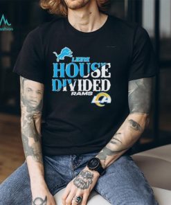 House Divided Detroit Lions vs Los Angeles Rams Logo shirt