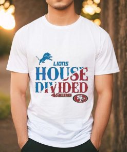 House Divided Detroit Lions vs San Francisco 49ers Logo 2024 shirt