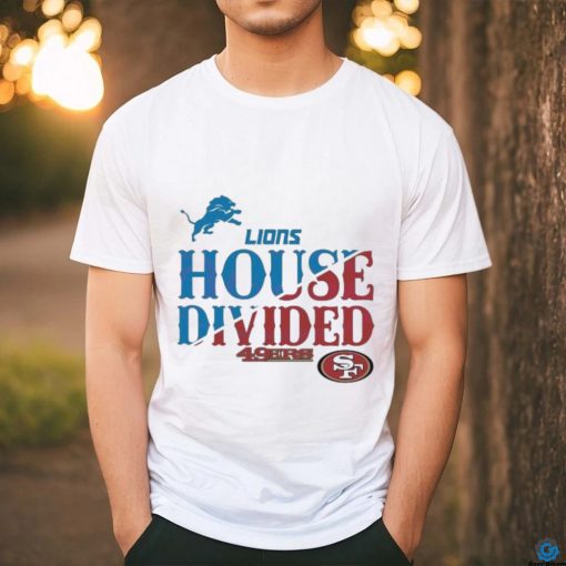 House Divided Detroit Lions vs San Francisco 49ers Logo 2024 shirt
