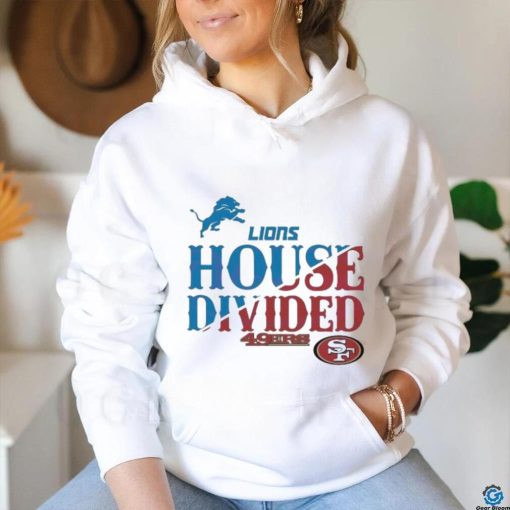 House Divided Detroit Lions vs San Francisco 49ers Logo 2024 shirt