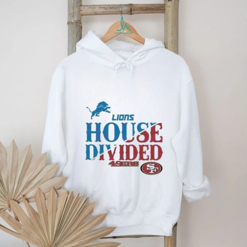 House Divided Detroit Lions vs San Francisco 49ers Logo 2024 shirt