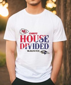 House Divided Kansas City Chiefs vs Baltimore Ravens Logo Shirt