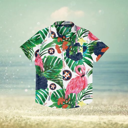 Houston Astros Flamingo Hawaiian Shirt