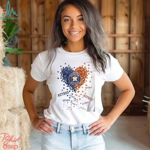 Houston Astros Tiny Heart Shape 2024 Shirt