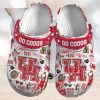 Personalized Boy Valentines Pattern Skateboard Hearts Clog Shoes Classic Valentine Crocs