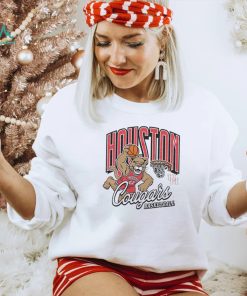 Houston Cougars basketball logo mascot shirt