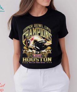 Houston Super Bowl Champions 2024 'Gold Rush Vintage' T Shirt