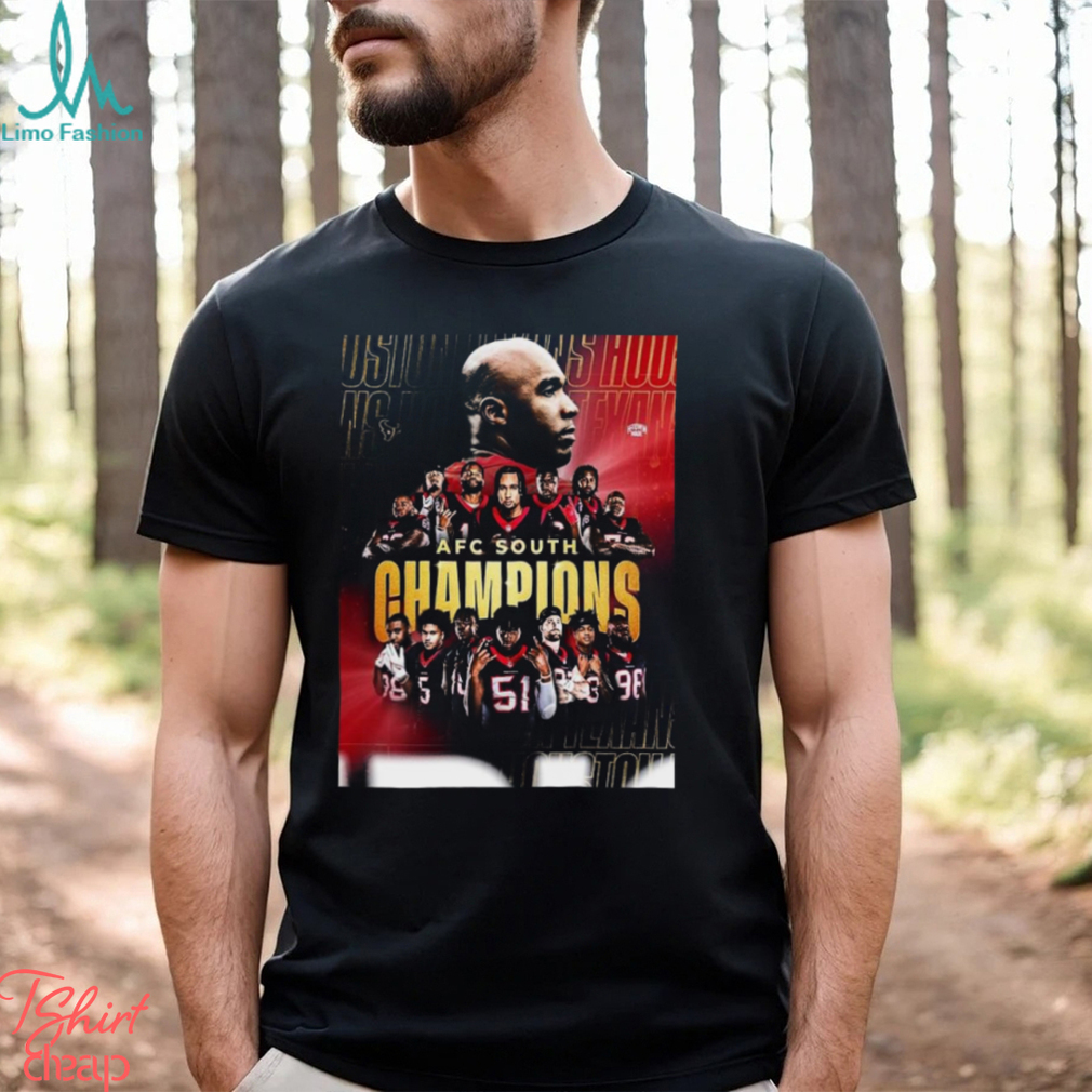 Houston Texans Are The Champions Of AFC South Division NFL Playoffs Seasons 2024 Shirt Houston Texans Are The Champions Of AFC South Division NFL Playoffs Seasons 2024 Shirt