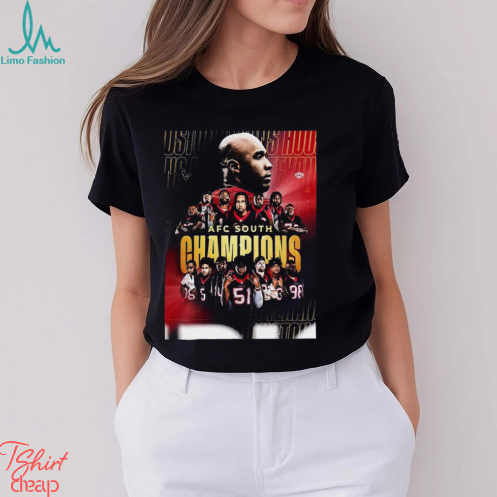Houston Texans Are The Champions Of AFC South Division NFL Playoffs Seasons 2024 Shirt Houston Texans Are The Champions Of AFC South Division NFL Playoffs Seasons 2024 Shirt