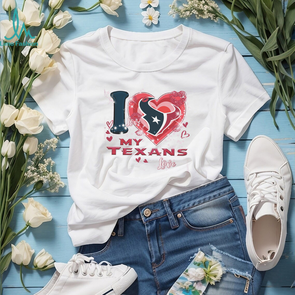 Houston Texans Fan Love Texans Pink Fleece TShirt Houston Texans Fan Love Texans Pink Fleece TShirt