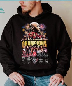 Houston Texans Football Team AFC South Champions 2023 Signatures Shirt