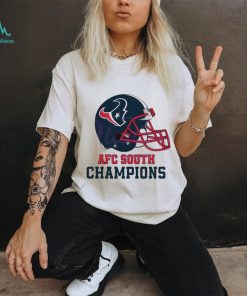 Houston Texans Helmet AFC South CHampions shirt