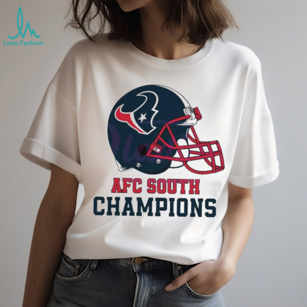 Houston Texans Helmet AFC South CHampions shirt Houston Texans Helmet AFC South CHampions shirt
