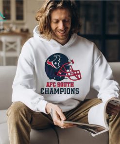 Houston Texans Helmet AFC South CHampions shirt, hoodie, sweater, long sleeve and tank top Houston Texans Helmet AFC South CHampions shirt