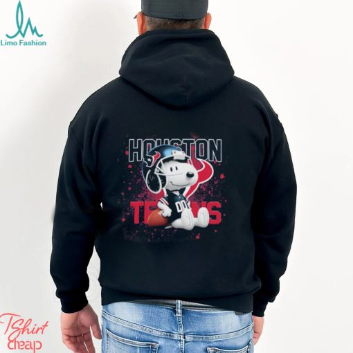 Houston Texans Mix Snoopy T Shirt